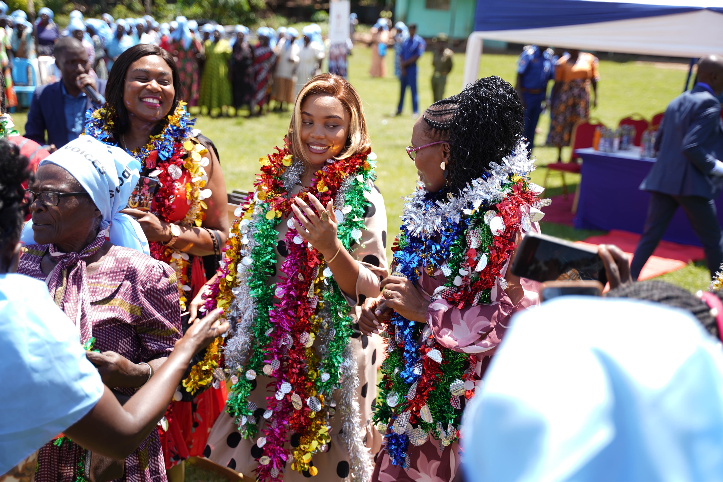 Mentorship session with girls